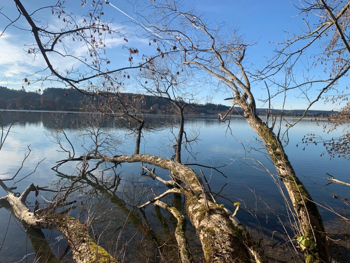 Stille X Weite - Hochwertige Wohnung Mit See-Panorama Kronburg 外观 照片